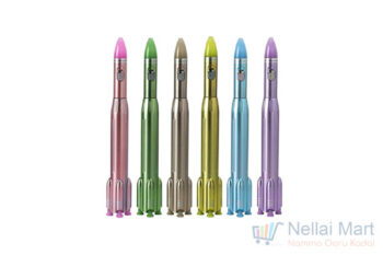 Fancy Rocket Pen With Light Rs.60
