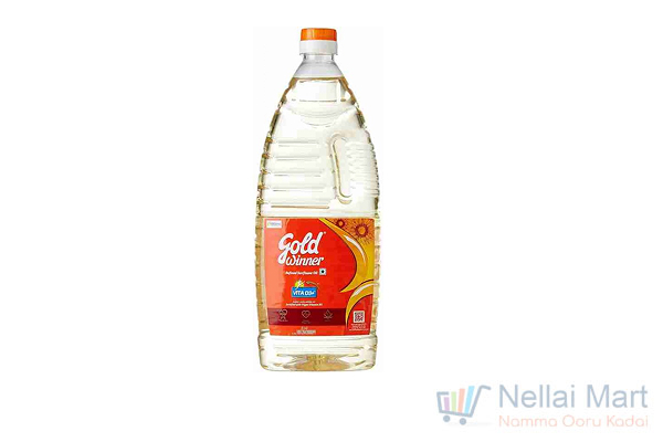 Gold Winner Sunflower Oil 1l - Pet