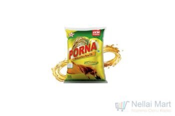 Porna Refined Rice Brain Oil 1L