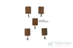 Sticky Wall Hook  5pc