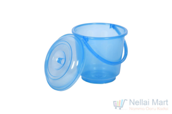 Plastic Bucket Printed with Cap - Sunsea small 8L
