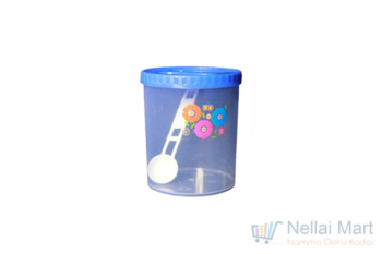 Plastic Container With Spoon